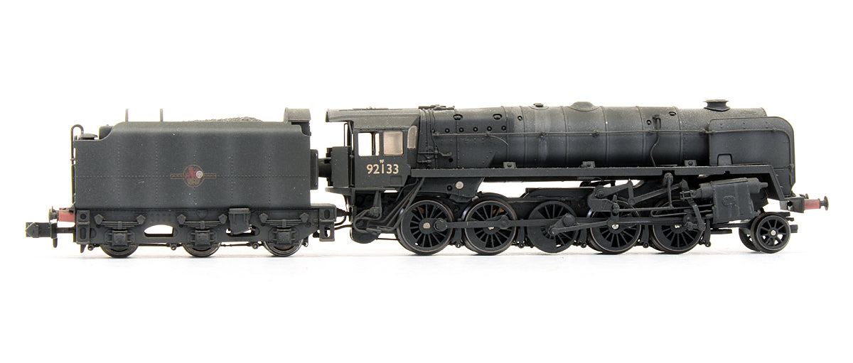 Pre-Owned BR Black 2-10-0 9F '92133' Late Crest Steam Locomotive - Weathered