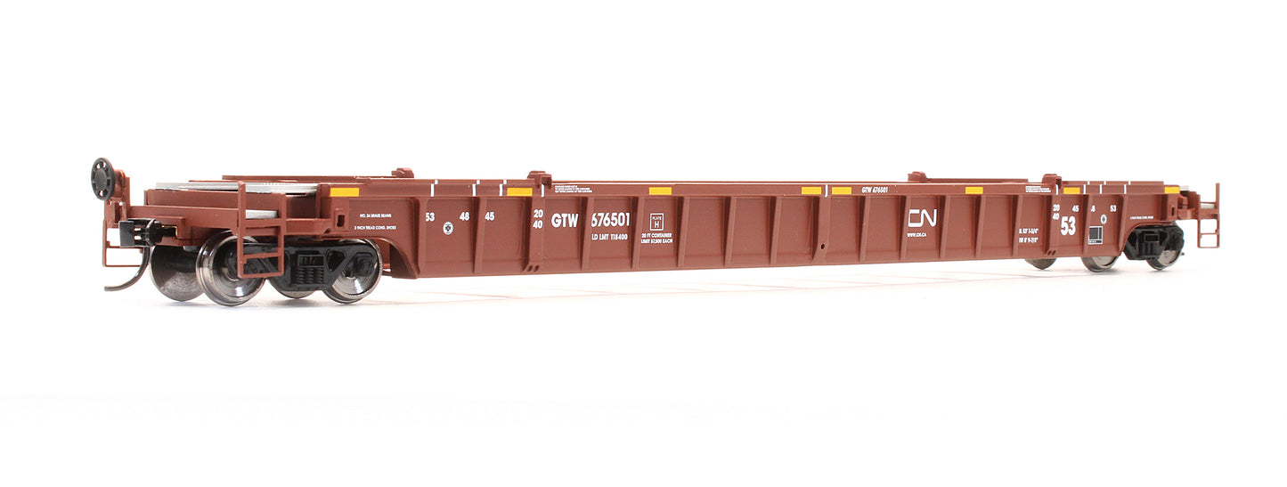 Pre-Owned 910-5051 53' NSC Well Car Single Canadian National / GTW - Road #676501