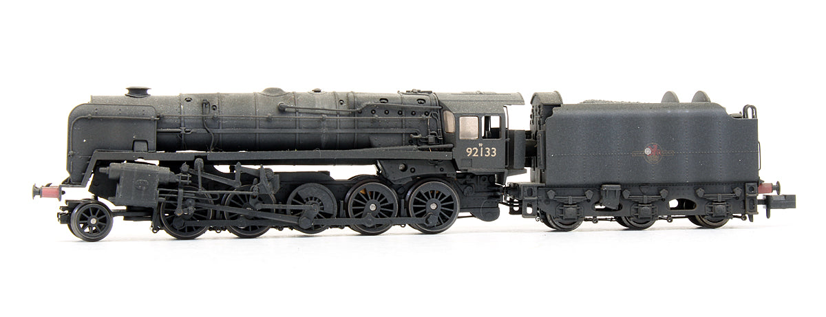 Pre-Owned BR Black 2-10-0 9F '92133' Late Crest Steam Locomotive - Weathered