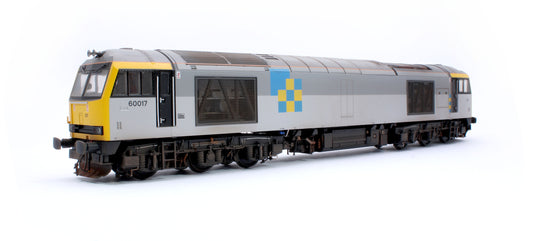 Highly Detailed Premium Weathered Class 60 017 “Arenig Fawr” Triple Grey Construction Diesel Electric Locomotive - DCC Sound