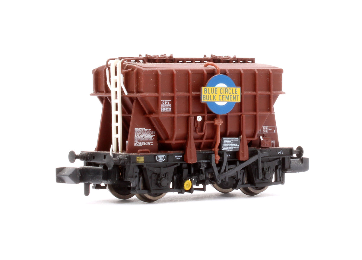 Pre-Owned Covered Hopper Wagon - 'Blue Circle'