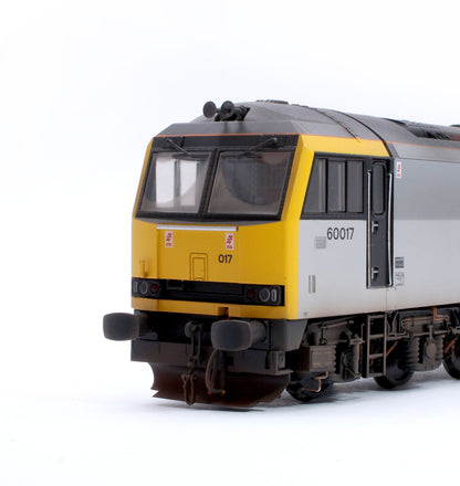 Highly Detailed Premium Weathered Class 60 017 “Arenig Fawr” Triple Grey Construction Diesel Electric Locomotive - DCC Sound