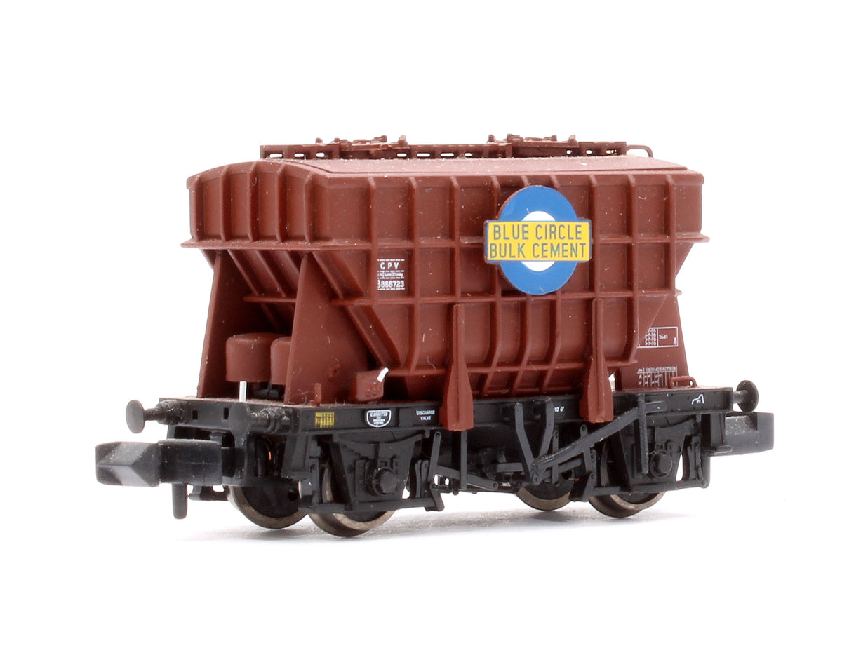 Pre-Owned Covered Hopper Wagon - 'Blue Circle'