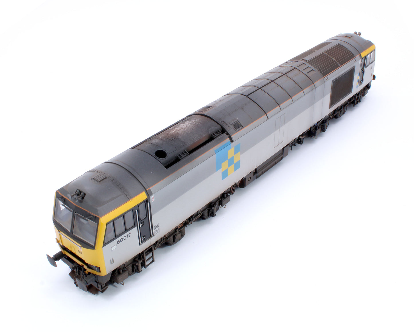 Highly Detailed Premium Weathered Class 60 017 “Arenig Fawr” Triple Grey Construction Diesel Electric Locomotive - DCC Sound