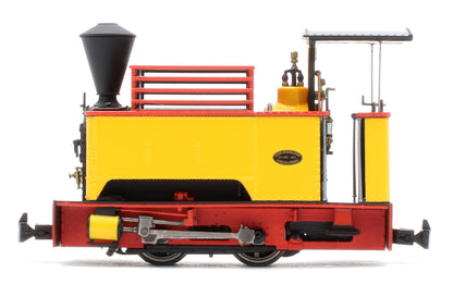 986508 Sirdar Class 0-4-0 Kerr, Stuart & Co. Long-Tank Plain Yellow Steam Locomotive - DCC Fitted