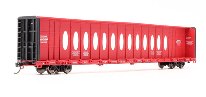 Pre-Owned 910-4871 72' Centre Beam Flat Car Cascade Warehouse WCRC - Road #9072