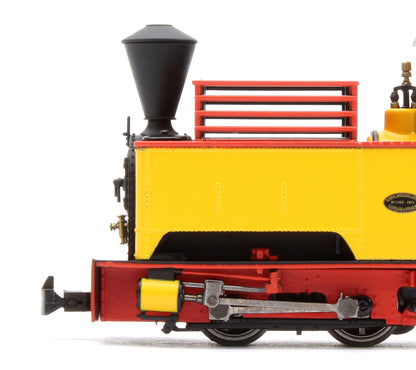 986508 Sirdar Class 0-4-0 Kerr, Stuart & Co. Long-Tank Plain Yellow Steam Locomotive - DCC Fitted