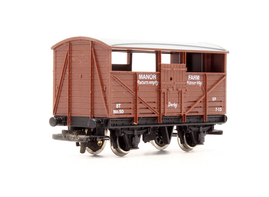 Pre-Owned W5504 'Manor Farm' 8T Cattle Wagon No.50 - Limited Edition