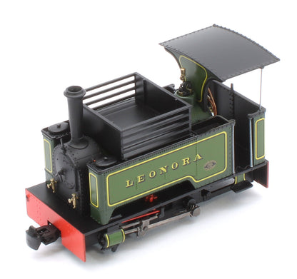 986502 Sirdar Class 0-4-0 Kerr, Stuart & Co. Long-Tank ‘Leonora’ Lined Green Steam Locomotive - DCC Fitted