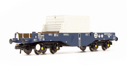 Pre-Owned 38-345K FNA Nuclear Flask Wagon Flat Floor 550011 DRS Blue - Exclusive Edition