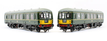 Pre-Owned 31-537 Class 105 Two Car DMU BR Green With Half Yellow Ends - DCC Fitted