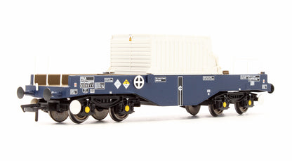 Pre-Owned 38-345K FNA Nuclear Flask Wagon Flat Floor 550011 DRS Blue - Exclusive Edition