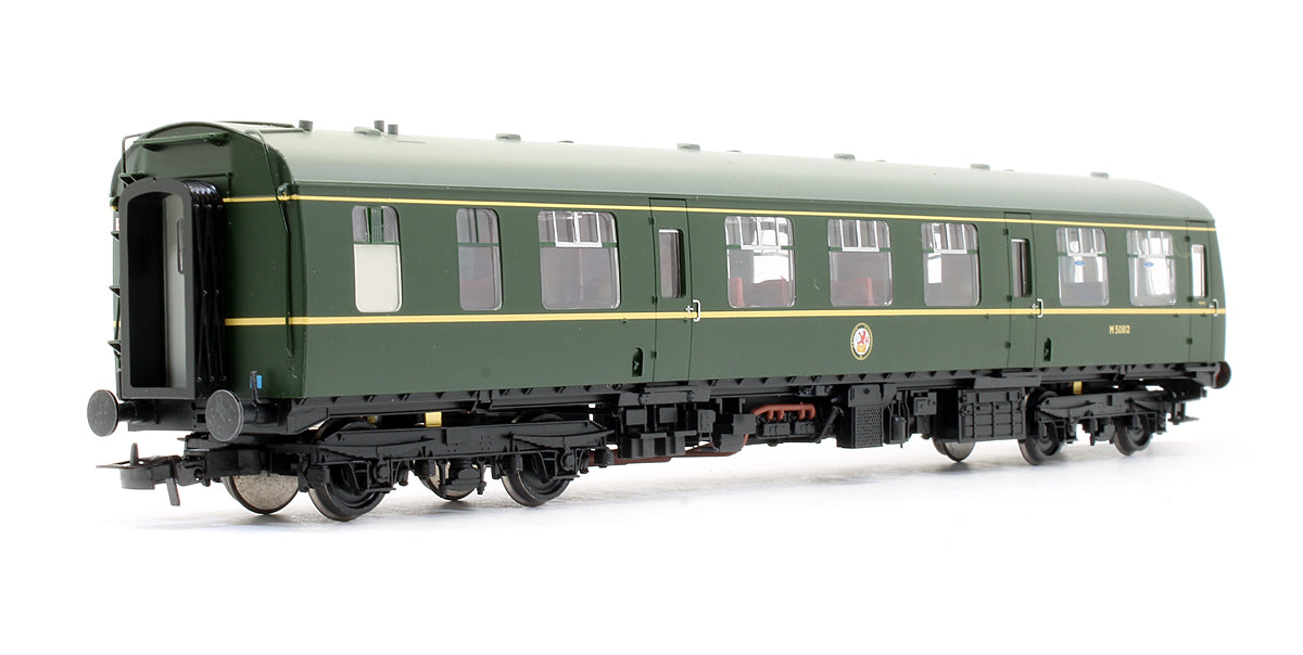 Pre-Owned 31-537 Class 105 Two Car DMU BR Green With Half Yellow Ends - DCC Fitted