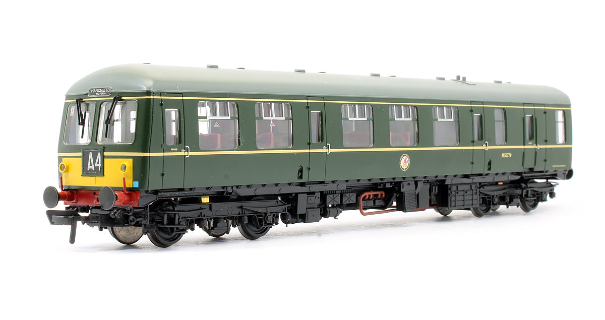 Pre-Owned 31-537 Class 105 Two Car DMU BR Green With Half Yellow Ends - DCC Fitted