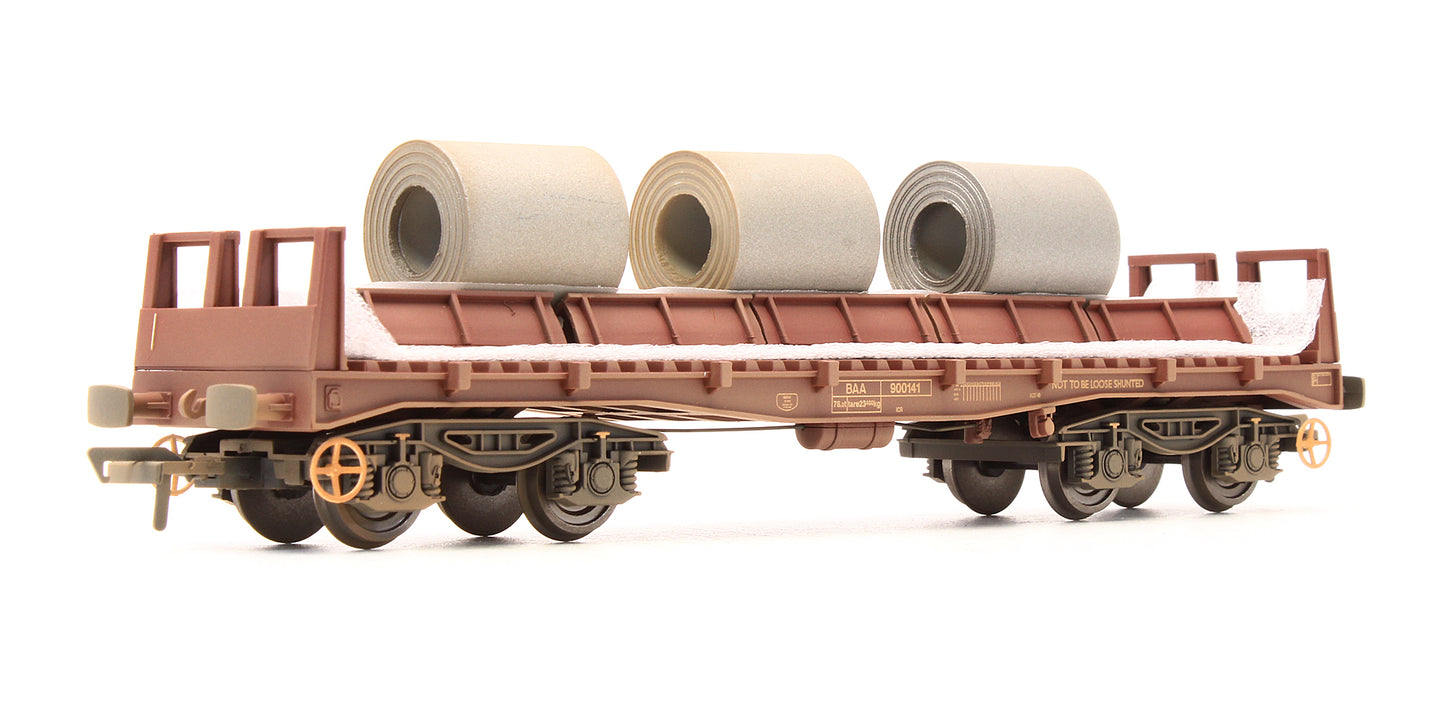Pre-Owned 38-353 BAA Steel Carrier Wagon BR Brown - Weathered