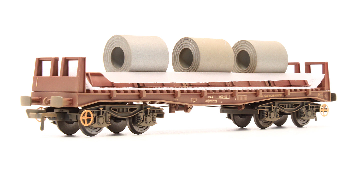 Pre-Owned 38-353 BAA Steel Carrier Wagon BR Brown - Weathered
