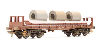 Pre-Owned 38-353 BAA Steel Carrier Wagon BR Brown - Weathered