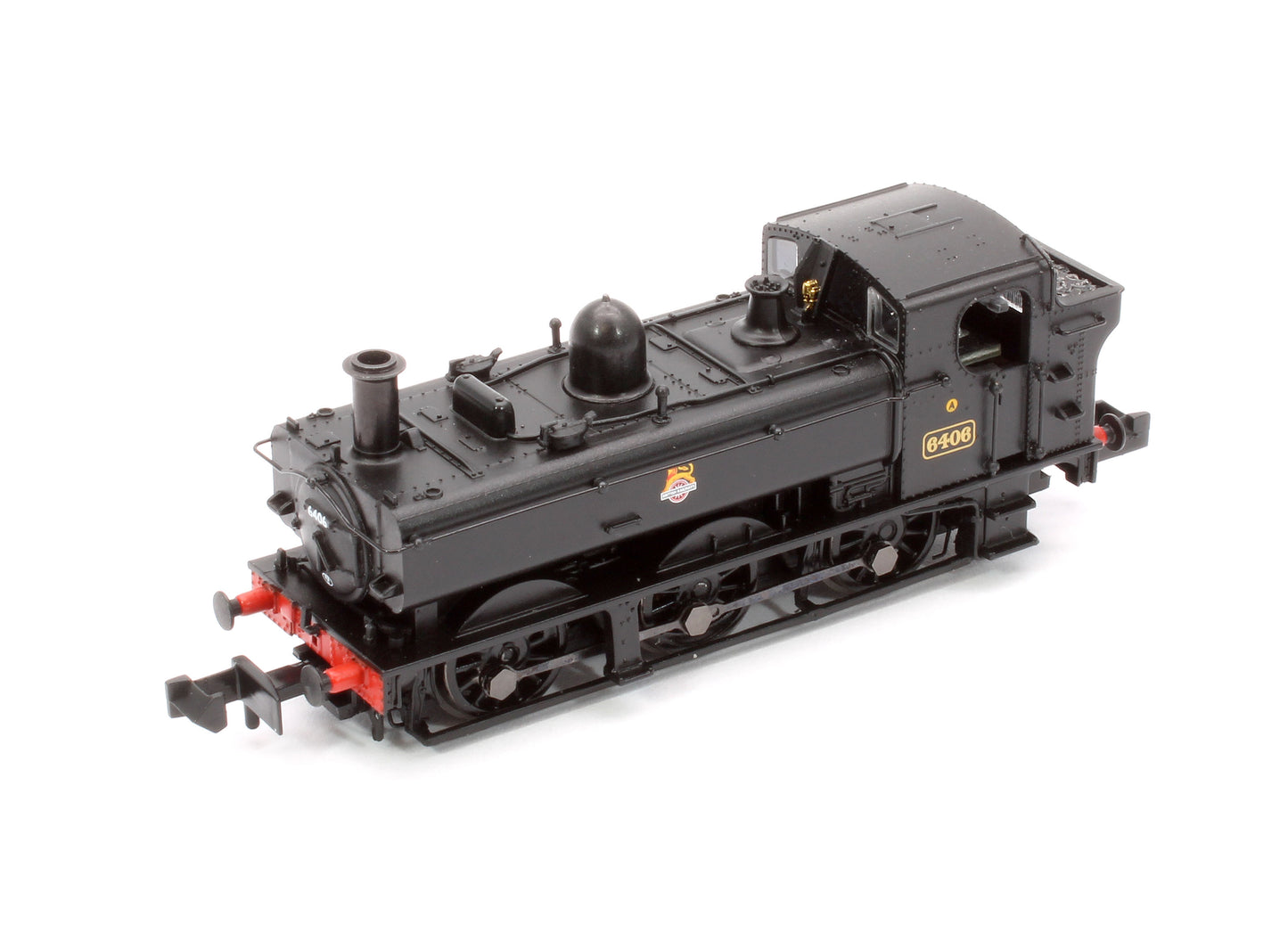 GWR 64XX Pannier Tank 6406 BR Black (Early Emblem) Steam Locomotive