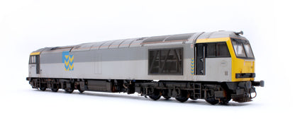 Highly Detailed Premium Weathered Class 60 049 “Scafell” Triple Grey Metals Diesel Electric Locomotive - DCC Sound