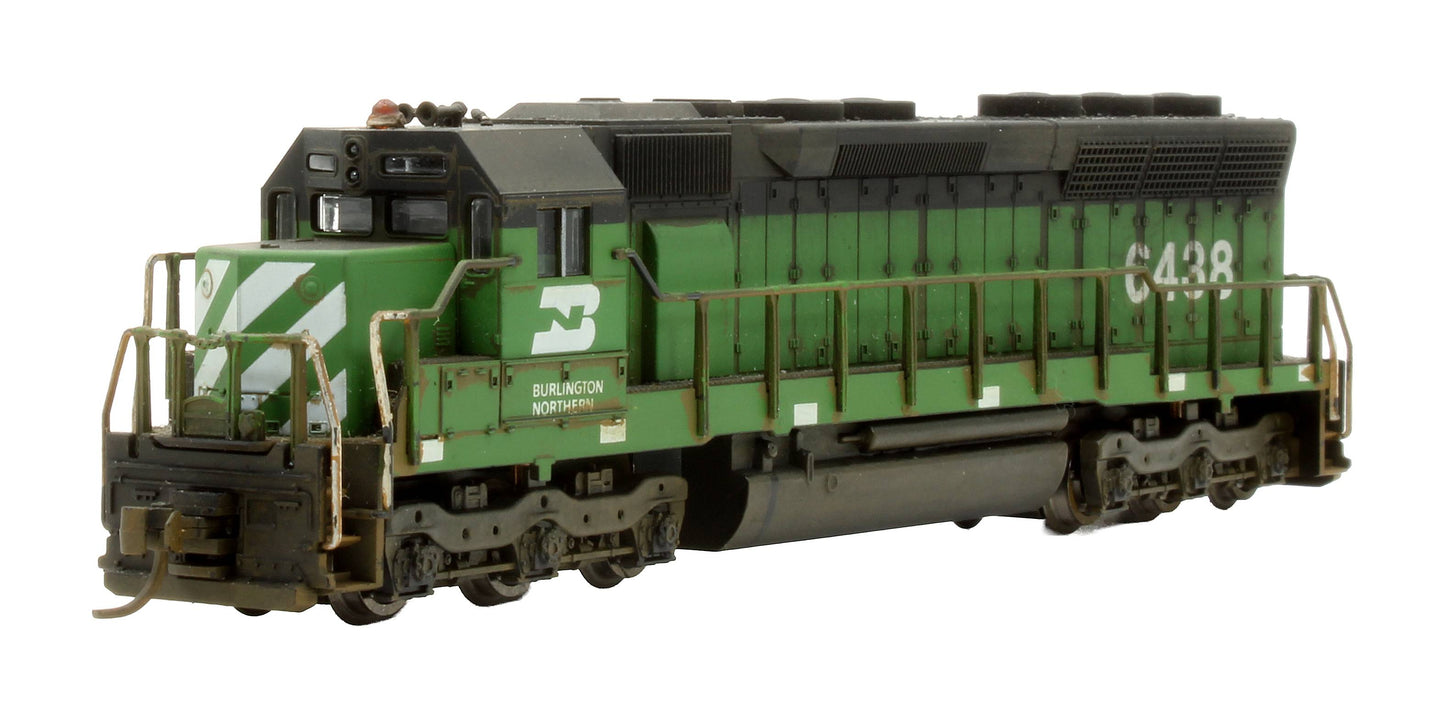 Pre-Owned 176-313 EMD SD45 Burlington Northern '6480' Diesel Locomotive - Custom Weathered