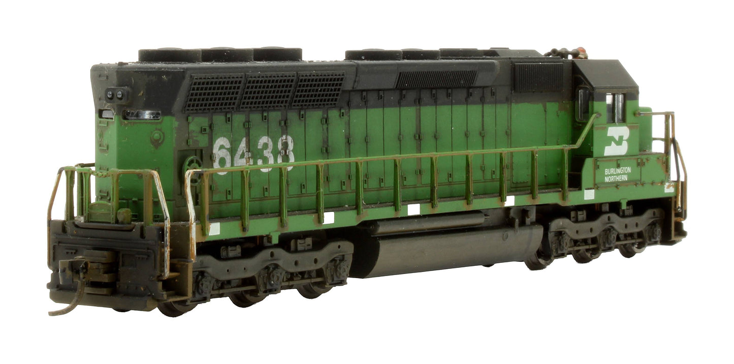 Pre-Owned 176-313 EMD SD45 Burlington Northern '6480' Diesel Locomotive - Custom Weathered