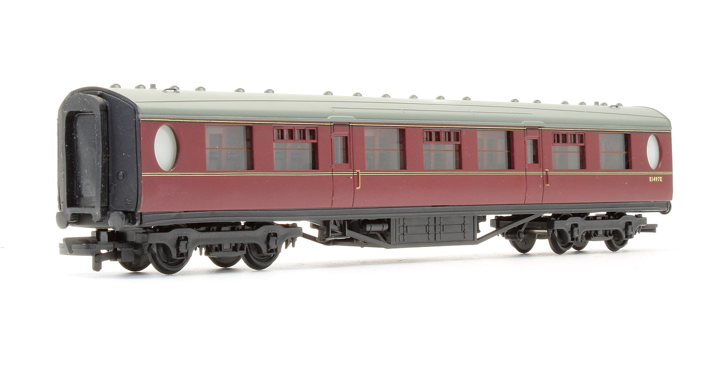 Pre-Owned 63' Thompson 2nd Corridor Coach BR Maroon 'E1497E'