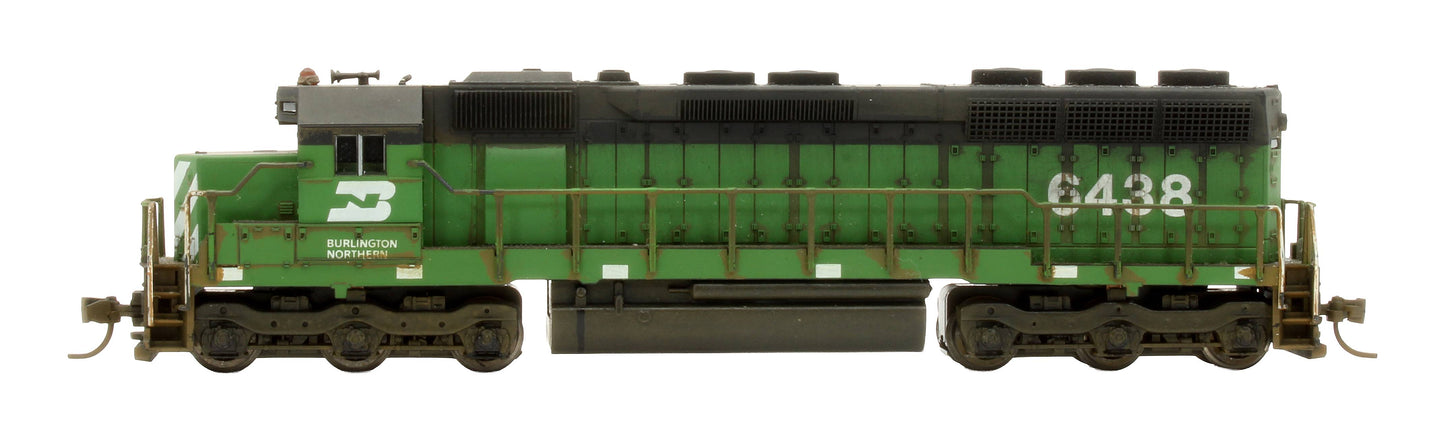 Pre-Owned 176-313 EMD SD45 Burlington Northern '6480' Diesel Locomotive - Custom Weathered