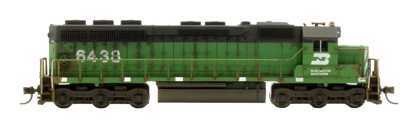Pre-Owned 176-313 EMD SD45 Burlington Northern '6480' Diesel Locomotive - Custom Weathered