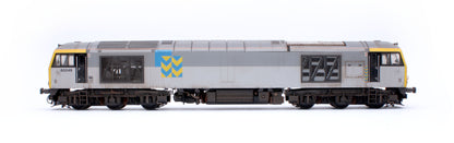 Highly Detailed Premium Weathered Class 60 049 “Scafell” Triple Grey Metals Diesel Electric Locomotive