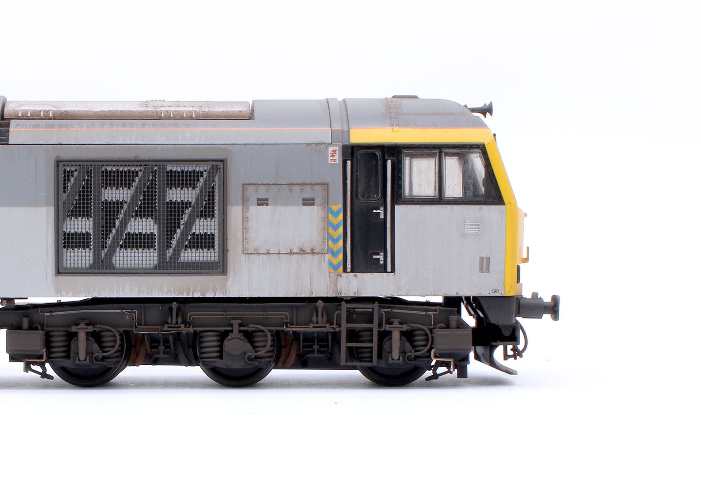 Highly Detailed Premium Weathered Class 60 049 “Scafell” Triple Grey Metals Diesel Electric Locomotive
