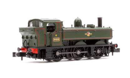 GWR 64XX Pannier Tank 6408 BR Lined Green (Late Crest) Steam Locomotive