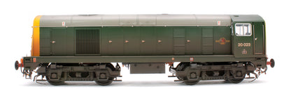 Class 20 BR Green FYE 20023 (Disc Headcode) Diesel Locomotive - Weathered