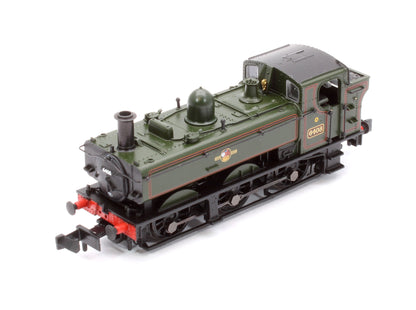 GWR 64XX Pannier Tank 6408 BR Lined Green (Late Crest) Steam Locomotive