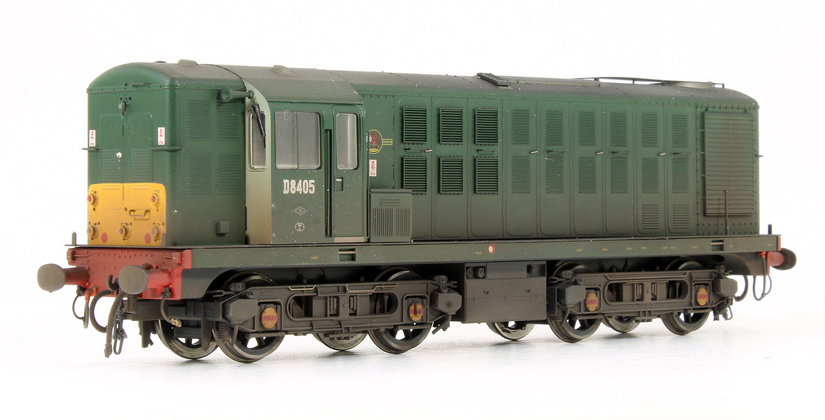 Pre-Owned 1605 Class 16 D8405 BR Green Diesel Locomotive (Weathered) Limited Edition - DCC Fitted