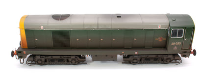 Class 20 BR Green FYE 20023 (Disc Headcode) Diesel Locomotive - Weathered