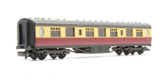 Pre-Owned 63' Thompson 2nd Corridor Coach BR Crimson & Cream 'E1056E'