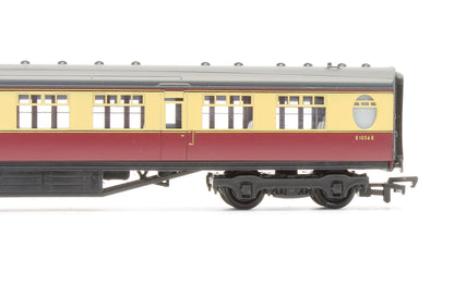 Pre-Owned 63' Thompson 2nd Corridor Coach BR Crimson & Cream 'E1056E'