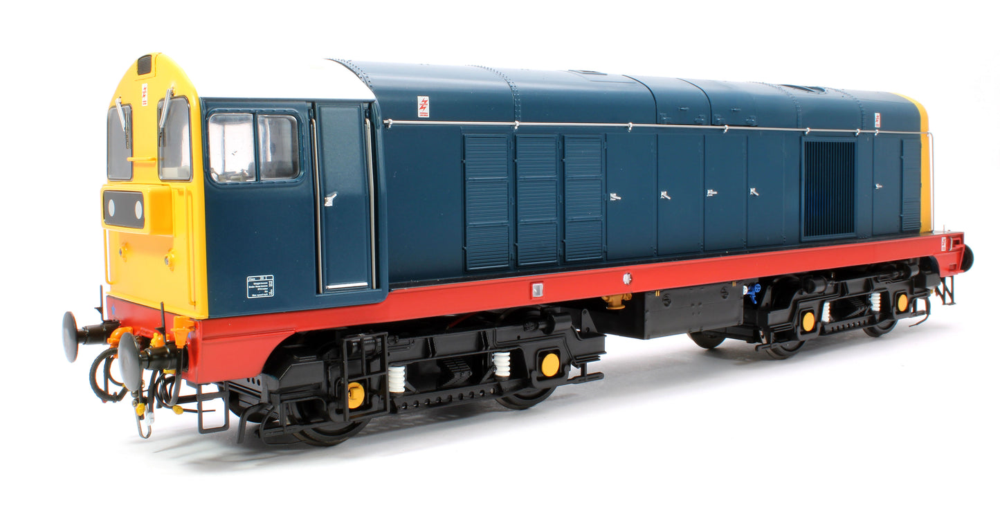 Class 20 BR FYE Thornaby Blue with Red Solebars and White Cab Roof (Centre Headcode) Diesel Locomotive