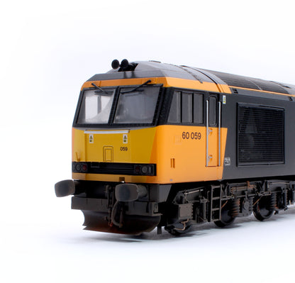 Highly Detailed Premium Weathered Class 60 059 “Swinden Dalesmen” Loadhaul Diesel Electric Locomotive