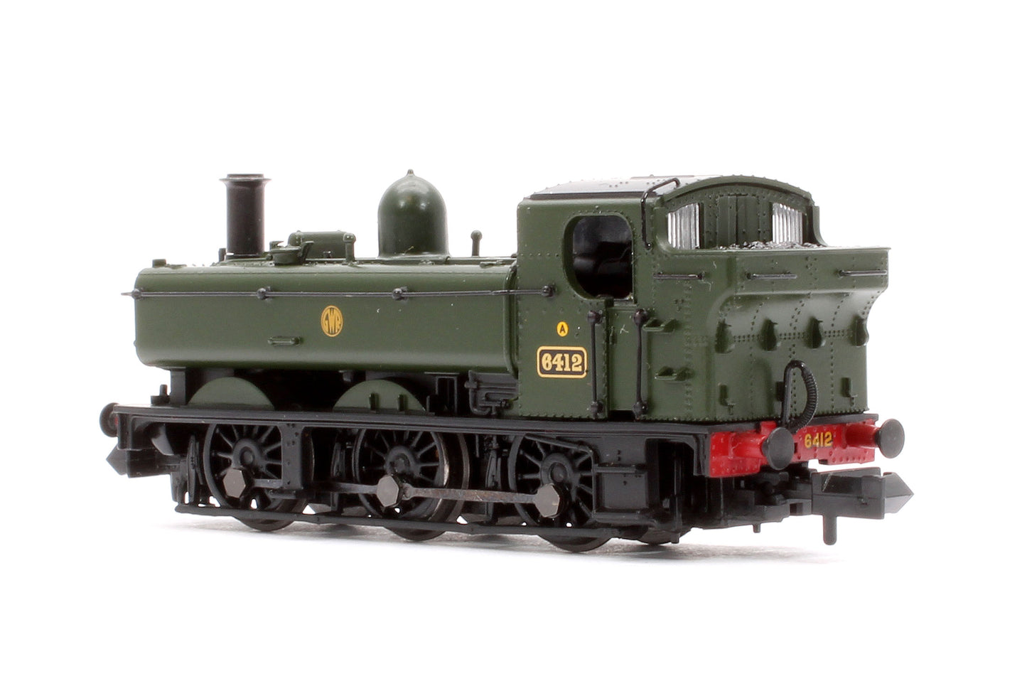 GWR 64XX Pannier Tank 6412 GWR Green (Shirtbutton) [Preserved] Steam Locomotive