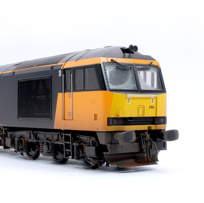 Highly Detailed Premium Weathered Class 60 059 “Swinden Dalesmen” Loadhaul Diesel Electric Locomotive