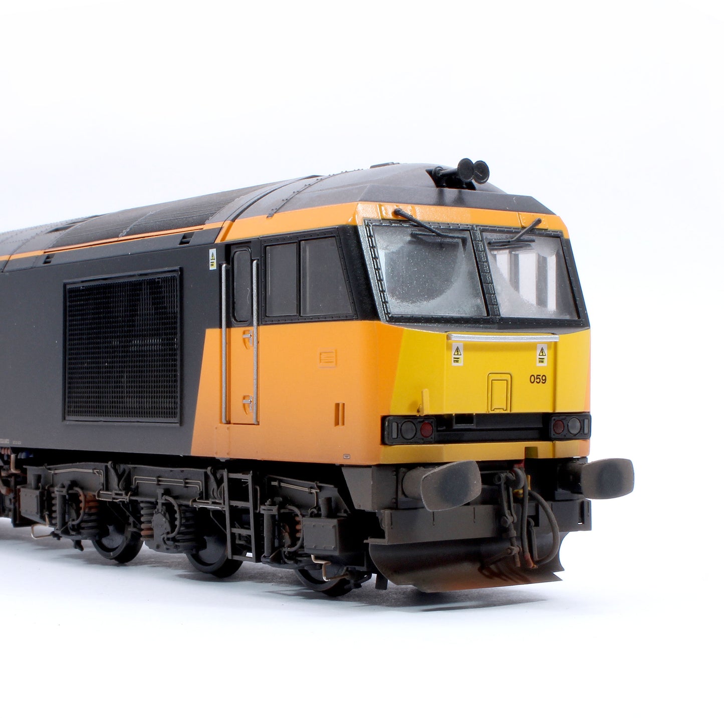 Highly Detailed Premium Weathered Class 60 059 “Swinden Dalesmen” Loadhaul Diesel Electric Locomotive - DCC Sound