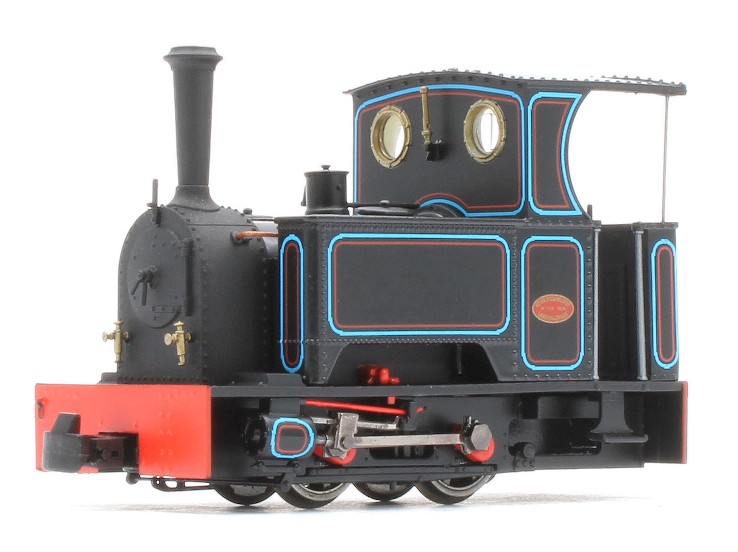 986701 Sirdar Class 0-4-0 Kerr, Stuart & Co. Short-Tank 'What If' - Penrhyn Lined Black Steam Locomotive - DCC Fitted