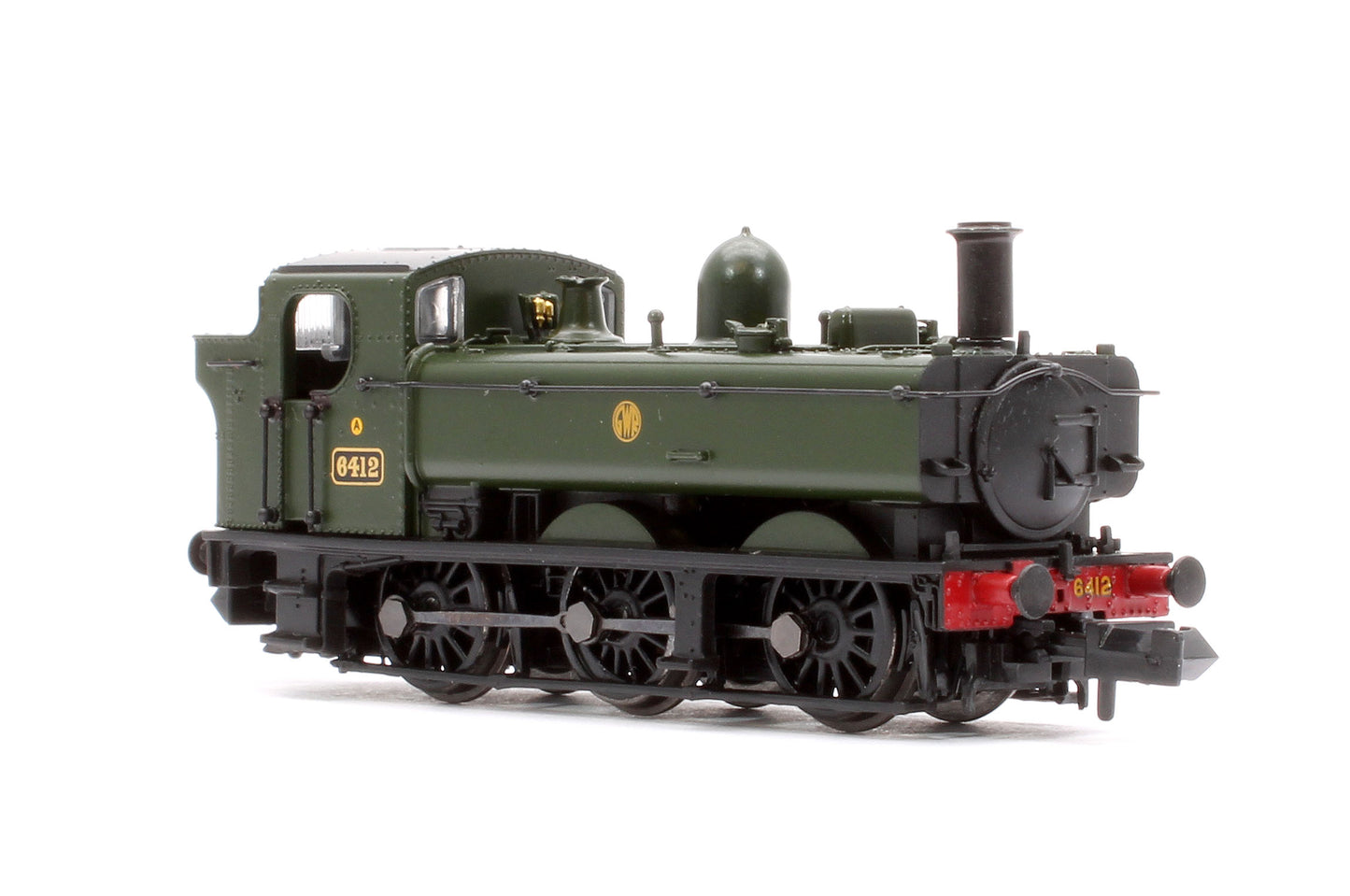 GWR 64XX Pannier Tank 6412 GWR Green (Shirtbutton) [Preserved] Steam Locomotive