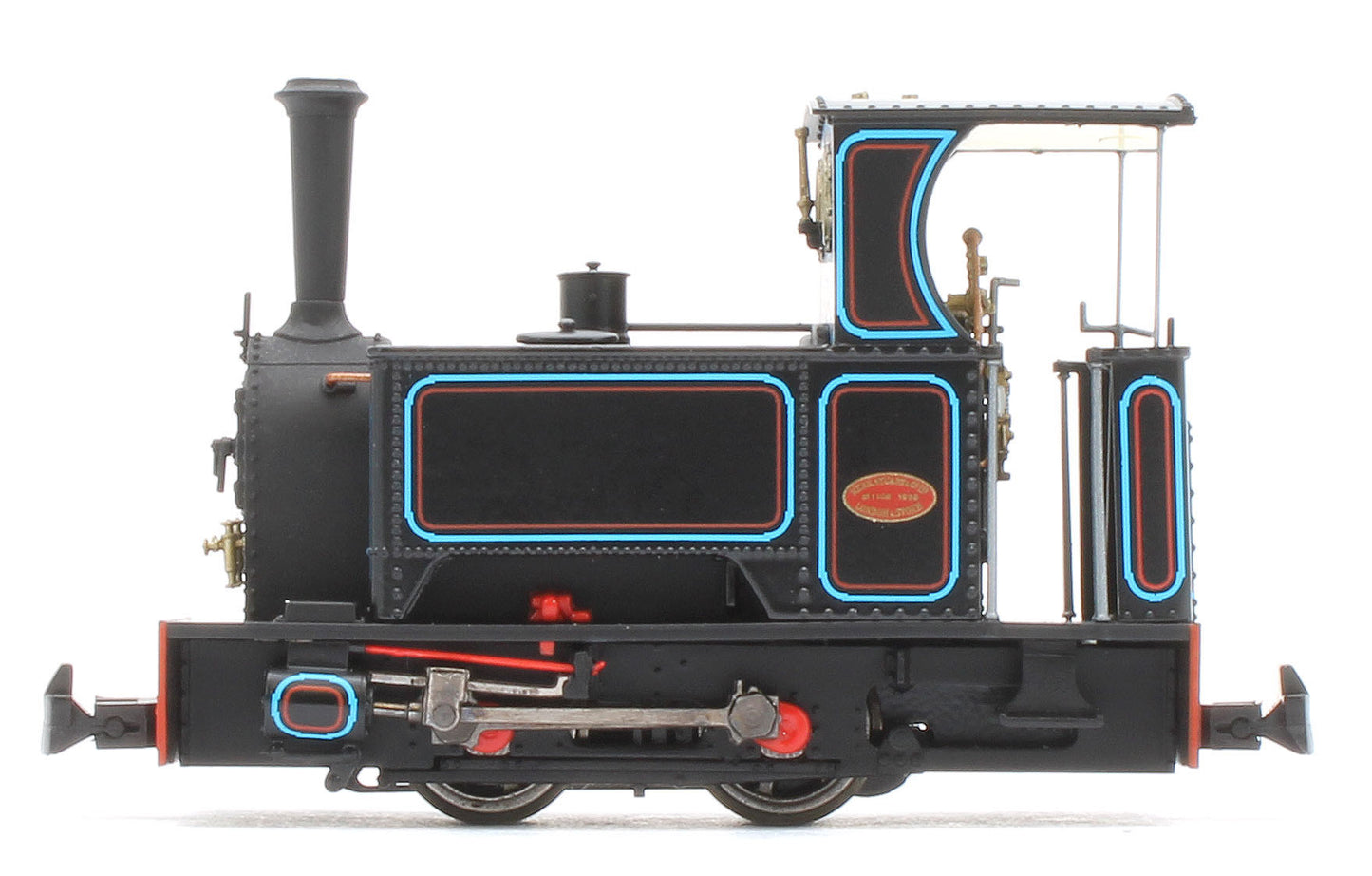986701 Sirdar Class 0-4-0 Kerr, Stuart & Co. Short-Tank 'What If' - Penrhyn Lined Black Steam Locomotive - DCC Fitted