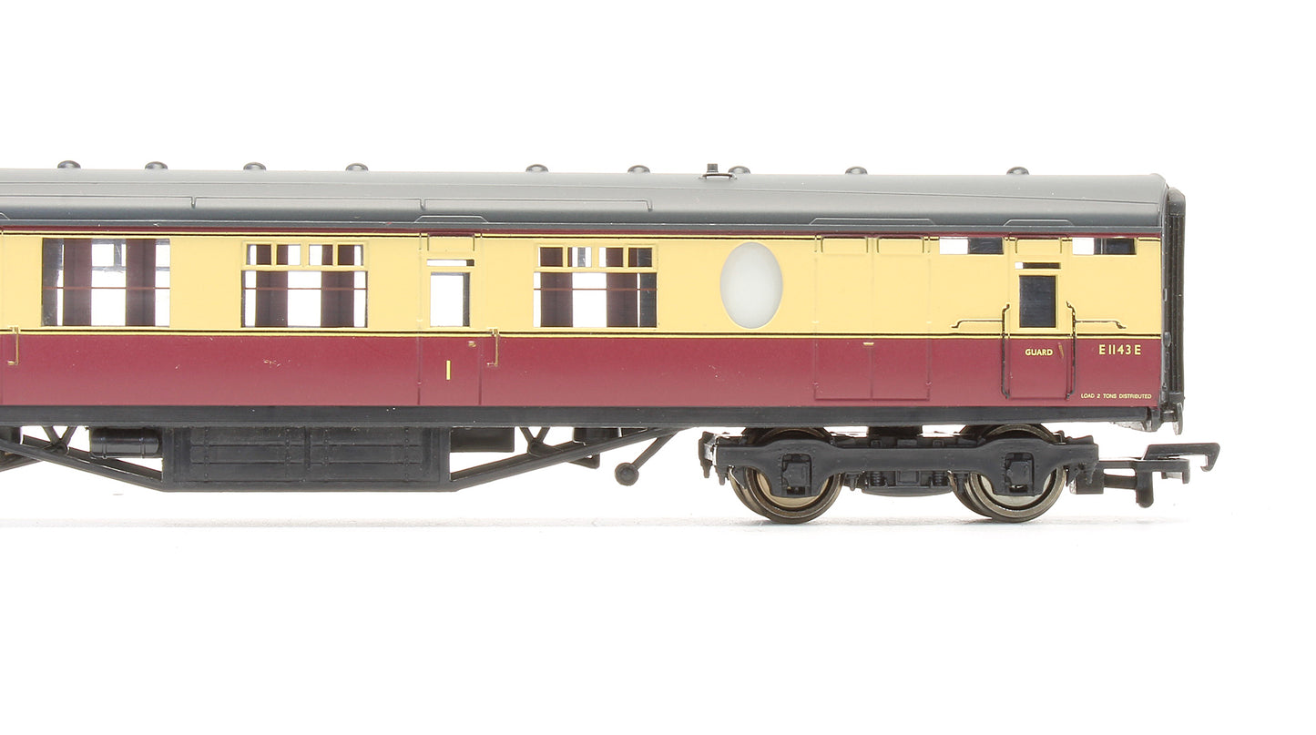 Pre-Owned 63' Thompson Composite Brake Coach BR Crimson & Cream 'E1143E'