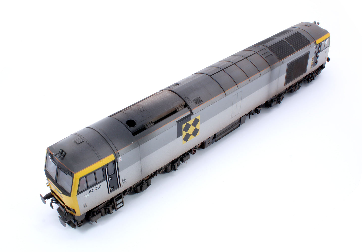 Highly Detailed Premium Weathered Class 60 061 “Alexander Graham Bell” Triple Grey Coal Diesel Electric Locomotive - DCC Sound