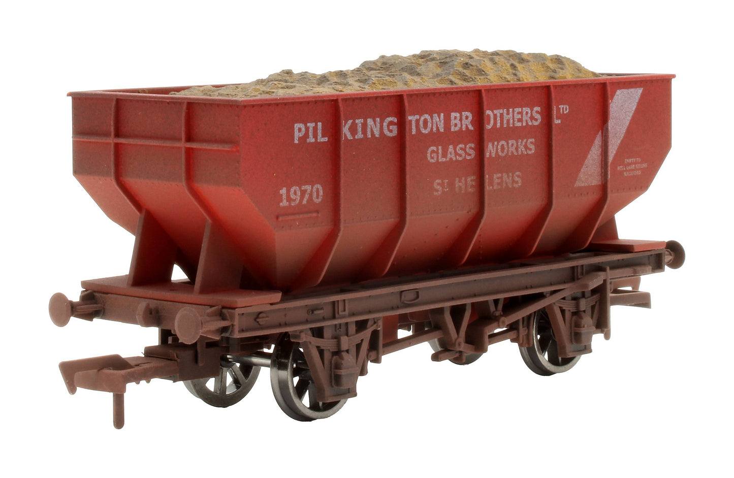Pre-Owned 4F-034-111 21T Hopper Pilkington 'No. 1970' Weathered
