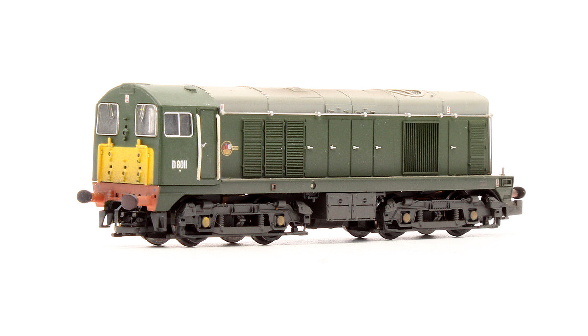 Pre-Owned 371-033 Class 20 D8011 BR Green Diesel Locomotive - Weathered