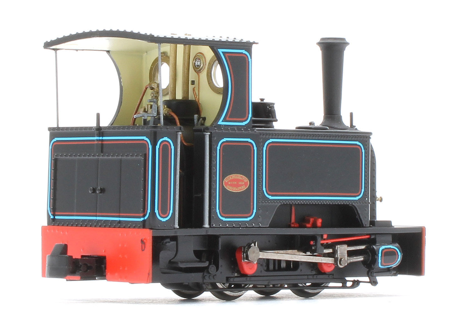 986701 Sirdar Class 0-4-0 Kerr, Stuart & Co. Short-Tank 'What If' - Penrhyn Lined Black Steam Locomotive - DCC Fitted